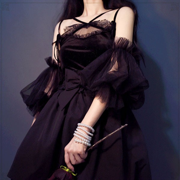 付け袖 二の腕 アームカバー ふわふわつけ袖 ゴム留め ソフトチュール レディース 隠す パーティードレス用 二の腕 ボレロ 