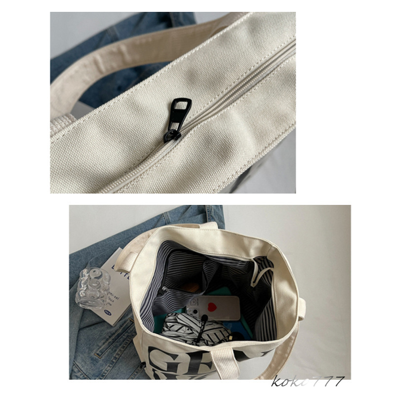 バッグ レディースかばん トートバッグ ショルダーバッグ ハンドバッグ カジュアル カバン 布鞄 文字 通学 通勤オシャレ スクール 女子 大容量 