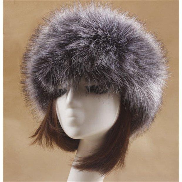 ロシアハット レディース 帽子 高級感 ハット 防寒 ※トップなし ふわふわ 防寒 ファー ロシア帽 ファー ロシアンハット フェイク 