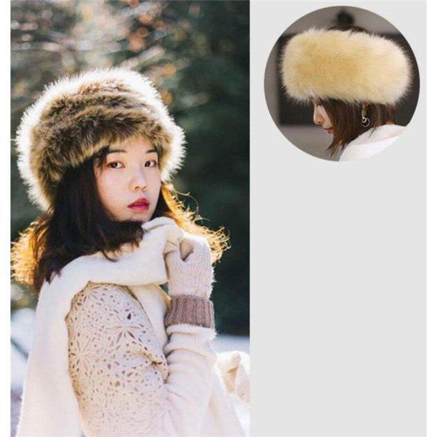 ロシアハット レディース 帽子 高級感 ハット 防寒 ※トップなし ふわふわ 防寒 ファー ロシア帽 ファー ロシアンハット フェイク 