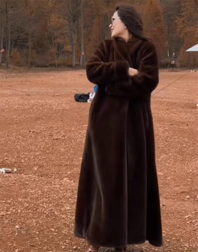 ファーコート フェイクファーコート エコファー ミンク ロングコート 選べる丈 軽量 高級感 防寒 アウター レディース 防風 暖かいあったか 冬服 羽織り 