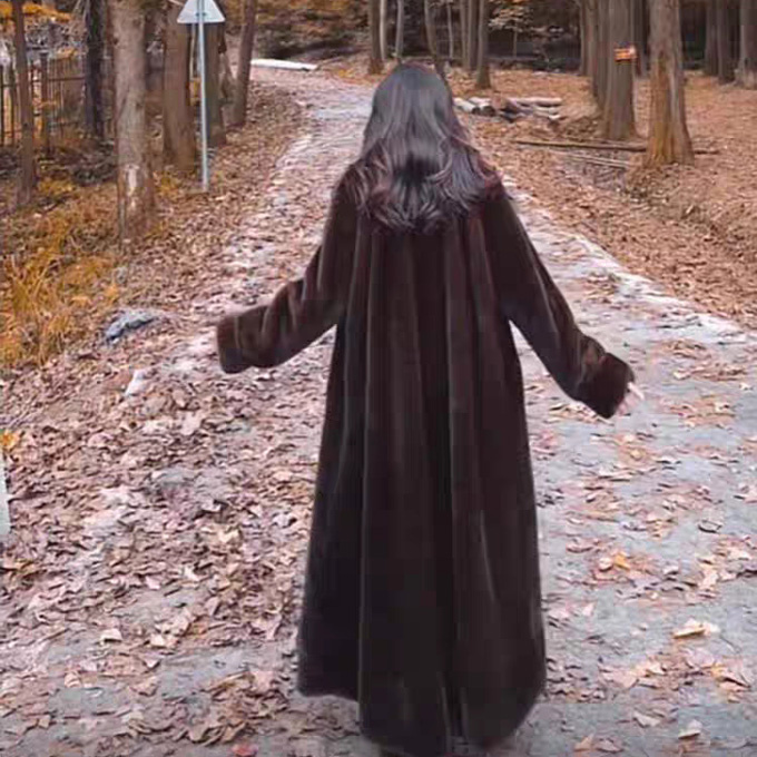 ファーコート フェイクファーコート エコファー ミンク ロングコート 選べる丈 軽量 高級感 防寒 アウター レディース 防風 暖かいあったか 冬服 羽織り 