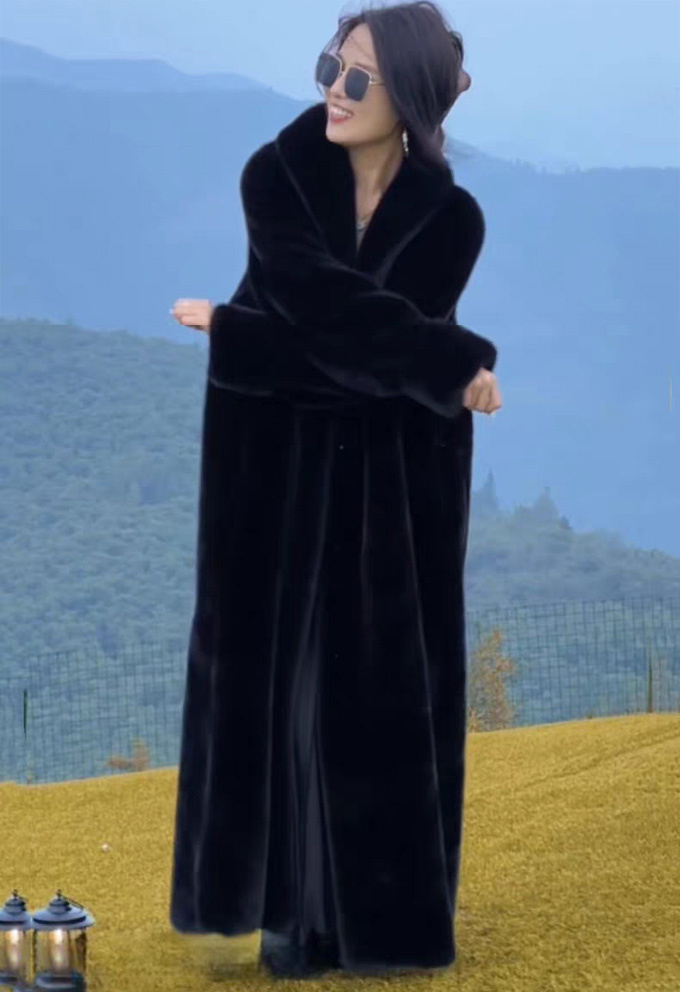 ファーコート フェイクファーコート エコファー ミンク ロングコート 選べる丈 軽量 高級感 防寒 アウター レディース 防風 暖かいあったか 冬服 羽織り 