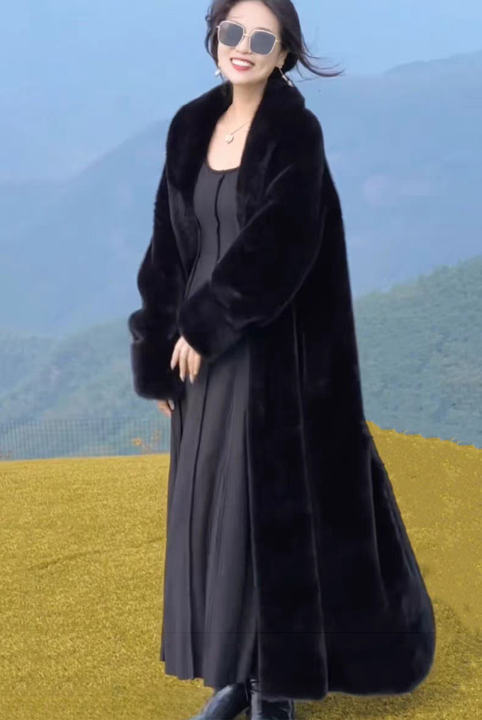 ファーコート フェイクファーコート エコファー ミンク ロングコート 選べる丈 軽量 高級感 防寒 アウター レディース 防風 暖かいあったか 冬服 羽織り 