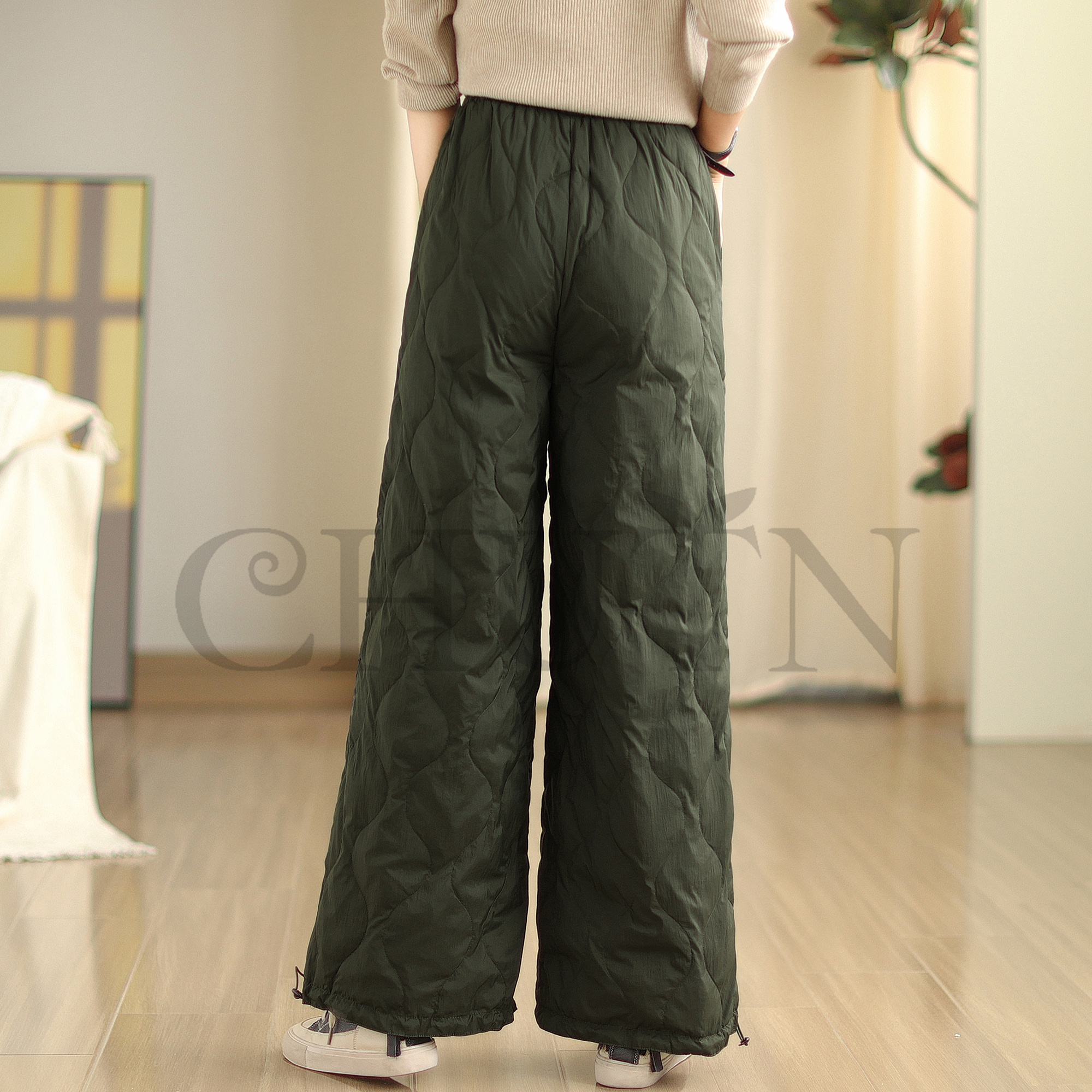 ダウンパンツ 中綿パンツ レディース ボ防寒ダウンパンツ暖かい お出かけ部屋着 着回し４０代５０代 パンツ ロングパンツ ダウンパンツ 