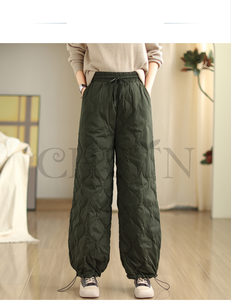 ダウンパンツ 中綿パンツ レディース ボ防寒ダウンパンツ暖かい お出かけ部屋着 着回し４０代５０代 パンツ ロングパンツ ダウンパンツ 