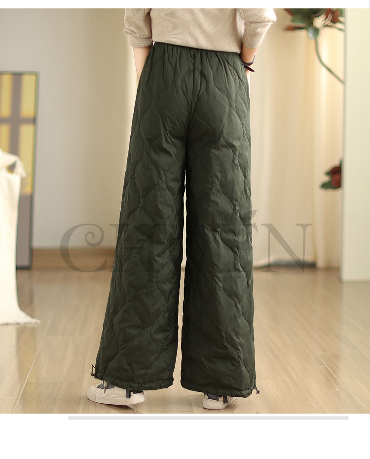 ダウンパンツ 中綿パンツ レディース ボ防寒ダウンパンツ暖かい お出かけ部屋着 着回し４０代５０代 パンツ ロングパンツ ダウンパンツ 
