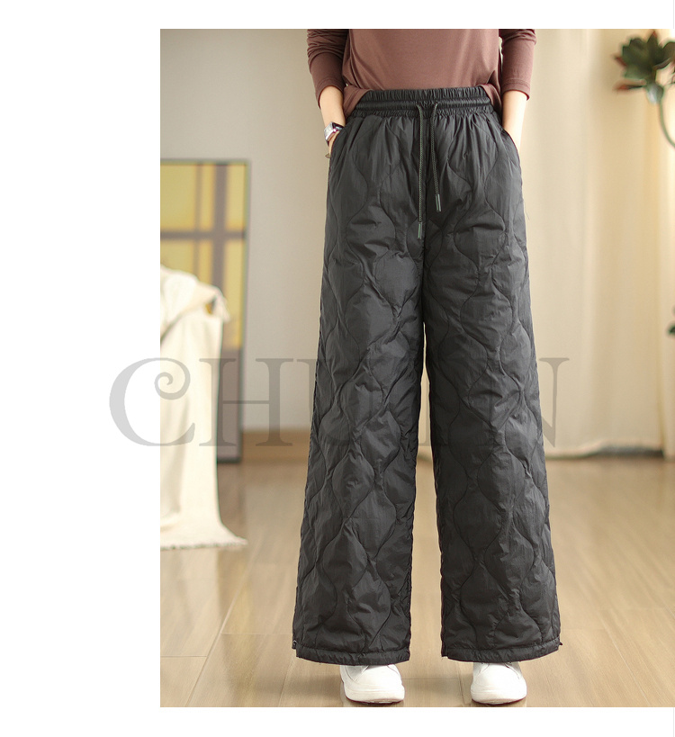 ダウンパンツ 中綿パンツ レディース ボ防寒ダウンパンツ暖かい お出かけ部屋着 着回し４０代５０代 パンツ ロングパンツ ダウンパンツ 