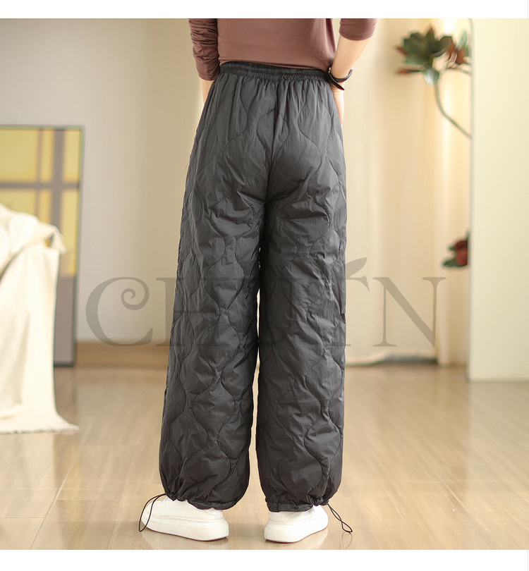 ダウンパンツ 中綿パンツ レディース ボ防寒ダウンパンツ暖かい お出かけ部屋着 着回し４０代５０代 パンツ ロングパンツ ダウンパンツ 