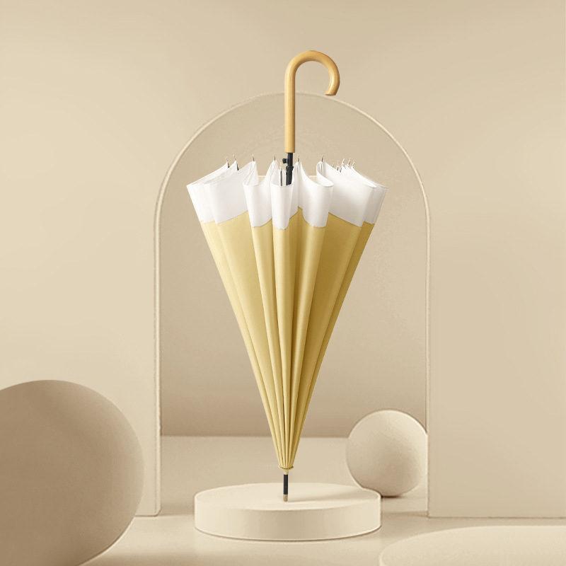 傘 雨傘 レディース 長傘 16本骨 雨具 丈夫 婦人傘 シンプル 高校生 贈り物 かさ 大学生 レディース かわいい きれいめ カサ おしゃれ 