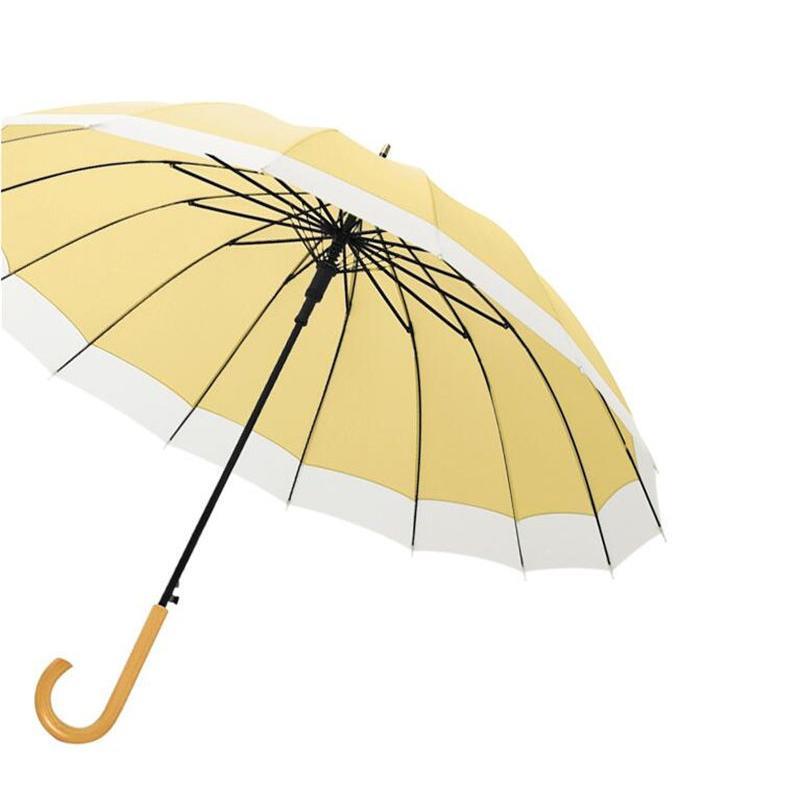 傘 雨傘 レディース 長傘 16本骨 雨具 丈夫 婦人傘 シンプル 高校生 贈り物 かさ 大学生 レディース かわいい きれいめ カサ おしゃれ 