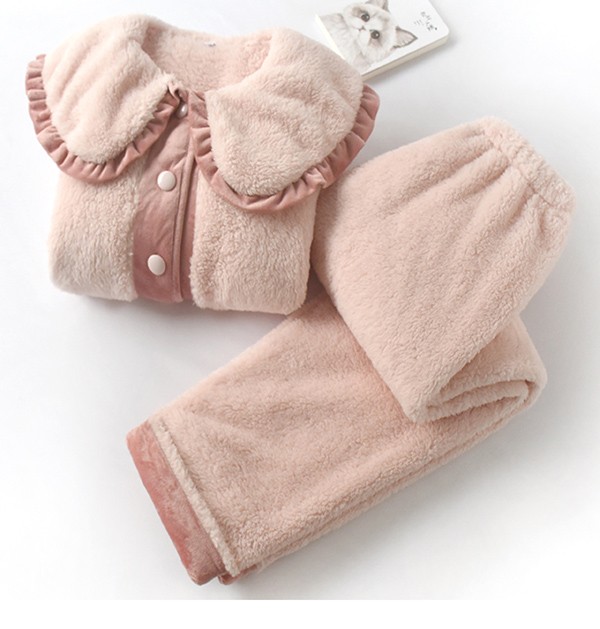 ルームウェア 上下セット レディース 女の子 秋冬 寝巻き 寝間着 パジャマ かわいい ゆったり 気持ちいい 着心地よい 長袖 ボアあり 