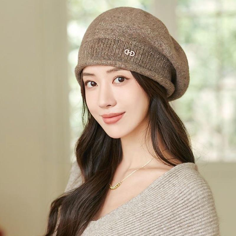 帽子 ベレー帽 レディース 秋冬 。 かわいい あったか ゆったり 大きいサイズ 締め付けゼロ 秋冬 定番 秋 ベレー 小物 冬 ベーシック シンプル おしゃれ 