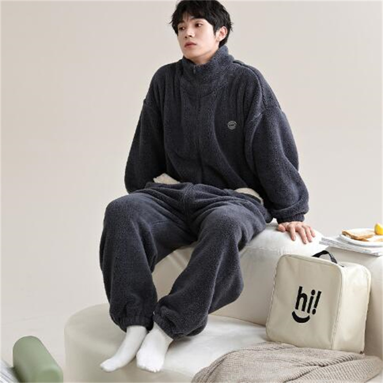 モコモコ ルームウェア メンズ 。 パジャマ 長袖 カバーオール オールインワン 修学旅行 おもしろ 着る毛布 クマ耳 フード付き 前開き彼氏 寝巻き 冬用 