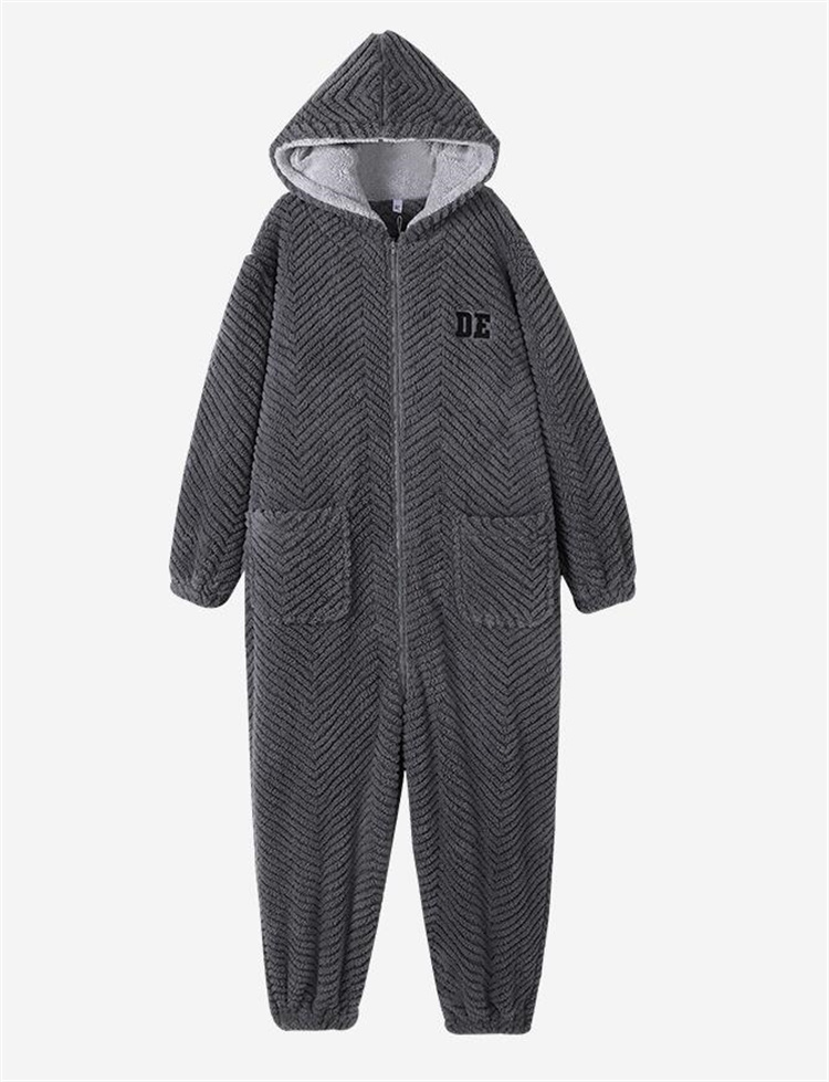 モコモコ ルームウェア メンズ 。 パジャマ 長袖 カバーオール オールインワン 修学旅行 おもしろ 着る毛布 クマ耳 フード付き 前開き彼氏 寝巻き 冬用 