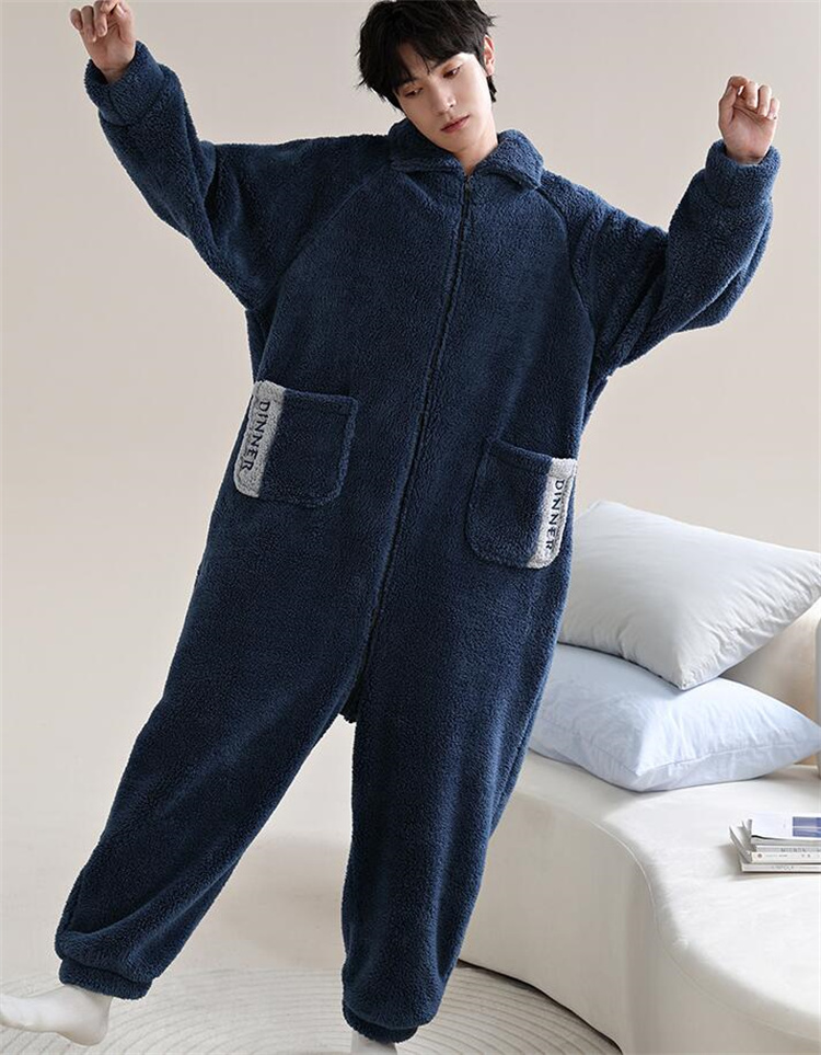 モコモコ ルームウェア メンズ 。 パジャマ 長袖 カバーオール オールインワン 修学旅行 おもしろ 着る毛布 クマ耳 フード付き 前開き彼氏 寝巻き 冬用 