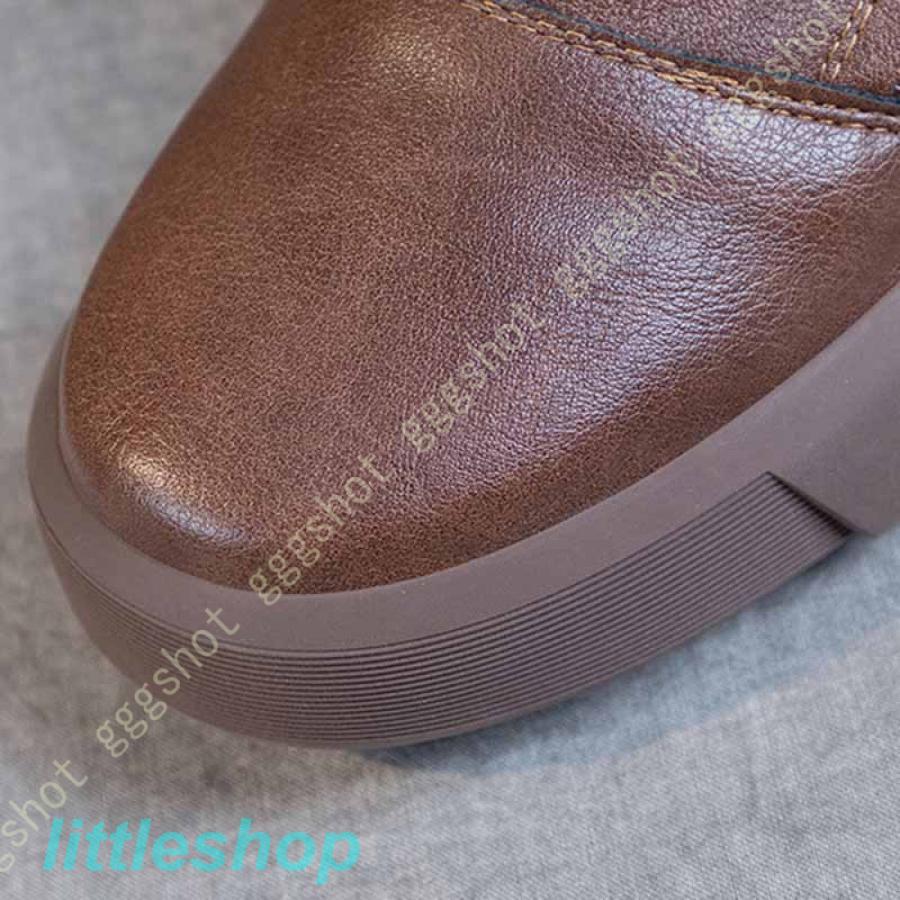 ブーツ レディース 。 ショートブーツ 黒 フラット 疲れない ソフトレザー センターシーム ローヒール 大きいサイズ 柔らかい 小さいサイズ 歩きやすい 