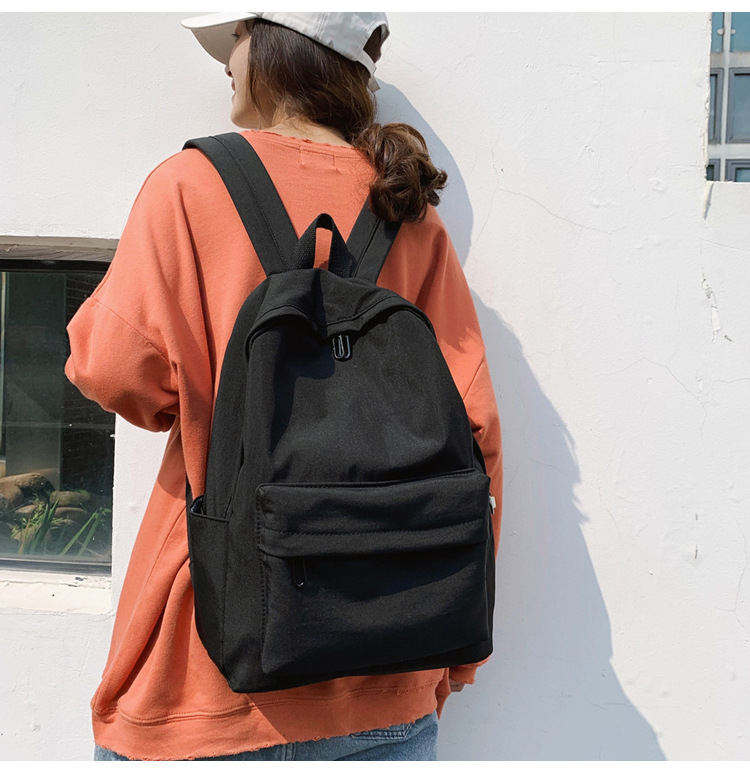 リュックサック レディース 帆布 キャン大容量 バックパック 通学 おしゃれ 全4色 女子 シンプル ビジネス 