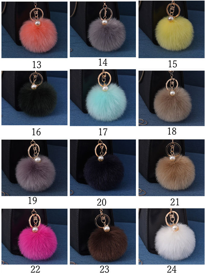 ファーチャーム フォックスファー キーホルダー バッグチャーム 大人 金具 ファー もこもこ ミニチャーム冬 動物 毛皮 フォックス あったか 