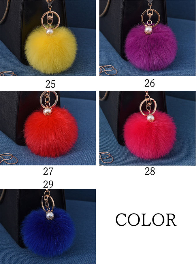 ファーチャーム フォックスファー キーホルダー バッグチャーム 大人 金具 ファー もこもこ ミニチャーム冬 動物 毛皮 フォックス あったか 