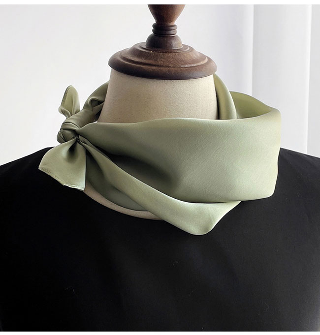 スカーフ バッグスカーフ レディース 春 夏 秋 ベルト正方形 柄 結婚式 花柄 フォーマル カジュアル ストール 綺麗 大人 冷房対策 入学式 冬 50×50CM 