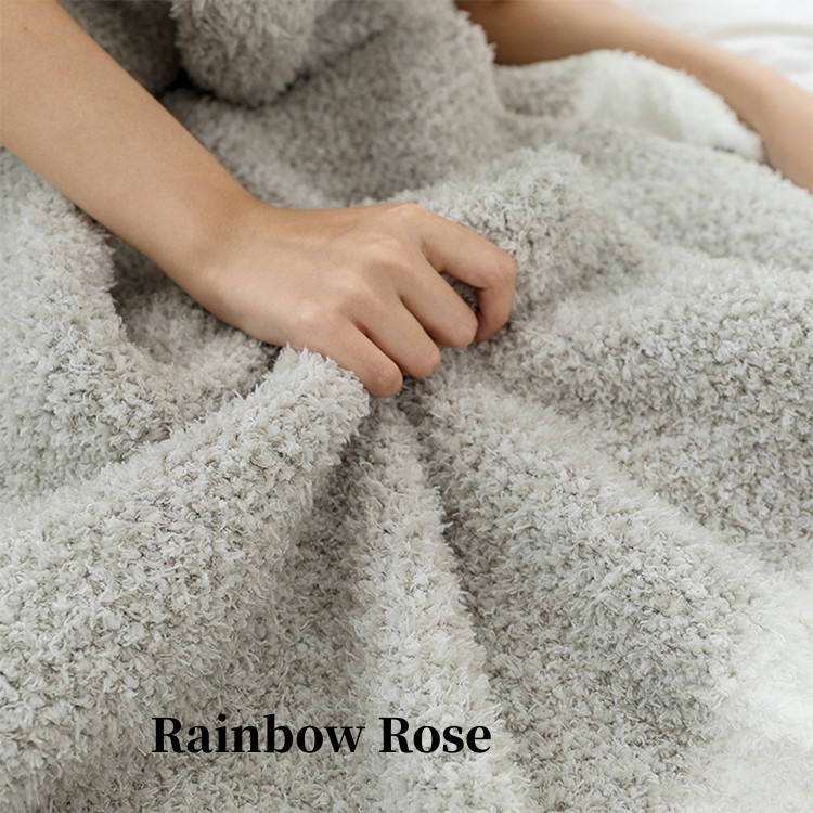 ブランケット 毛布 ふわふわ 北欧 大判 シングル ひざ ニットブランケット タオルケット スローケット おしゃれ マルチカバー ベッドスロー マルチクロス ダブル