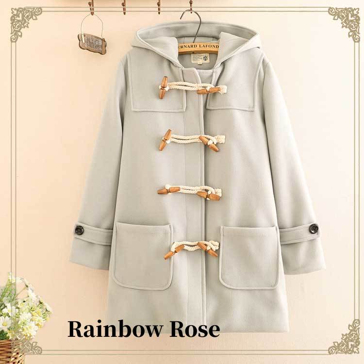 クーポンで5 100円！ ダッフルコート ロングダッフルコート アウター コート 無地 ショート丈 ロングコート フード ロング フード付き 綿コート 大きいサイズ 