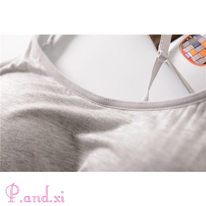 ブラジャー ノンワイヤー キャミソール カップ付き ショート丈 リブ インナーウェア 育乳 ナイトブラ 見せブラトップ ブラキャミ 安い リラックスブラ 