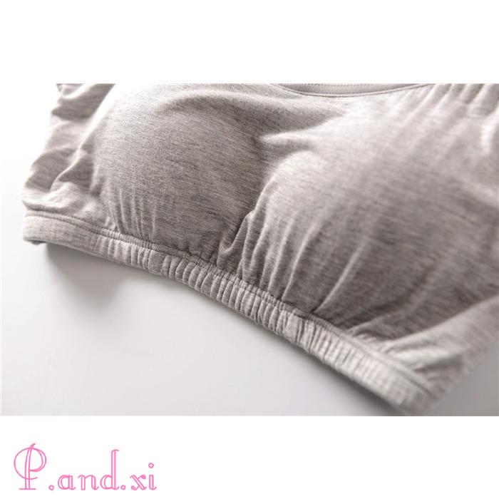 ブラジャー ノンワイヤー キャミソール カップ付き ショート丈 リブ インナーウェア 育乳 ナイトブラ 見せブラトップ ブラキャミ 安い リラックスブラ 