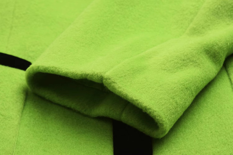 ノーカラーコート レディース 冬 きれいめ ミドル 丈 ロングコート 韓国 黒 レディース ラウンドネック アウター カジュアル デザインコート 秋冬 コート 