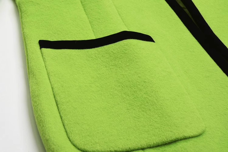 ノーカラーコート レディース 冬 きれいめ ミドル 丈 ロングコート 韓国 黒 レディース ラウンドネック アウター カジュアル デザインコート 秋冬 コート 