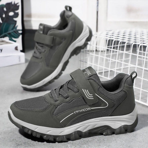 送料無料 スニーカー メンズ スリッポン ウォーキング男性 通気 リラックス 。 ジム 歩きやすい 靴 疲れない ナーススポーツ厚底 