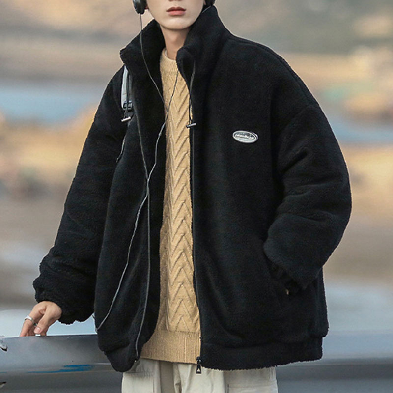 フリースジャケット ボアジャケット メンズ もこもこ あったか ブルゾン 冬物 秋冬 防寒 寒さ対策 防風 大きいサイズ レディース スタジャン 暖かい 