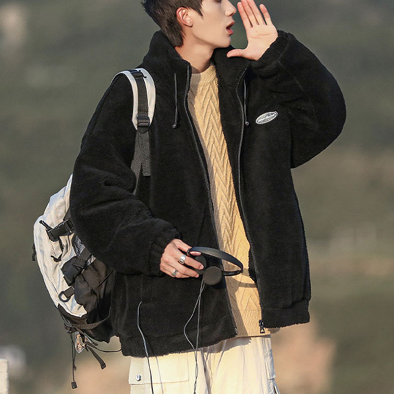 フリースジャケット ボアジャケット メンズ もこもこ あったか ブルゾン 冬物 秋冬 防寒 寒さ対策 防風 大きいサイズ レディース スタジャン 暖かい 