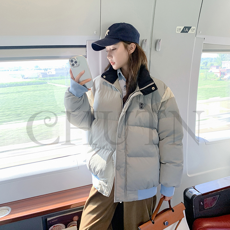 ダウンジャケット 中綿コート レディース 冬アウター ダウンコートレディースおしゃれ ショート丈 厚手 暖かいカジュアル 防寒コート 新作 韓国風 ダウンコート 