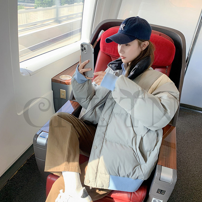 ダウンジャケット 中綿コート レディース 冬アウター ダウンコートレディースおしゃれ ショート丈 厚手 暖かいカジュアル 防寒コート 新作 韓国風 ダウンコート 