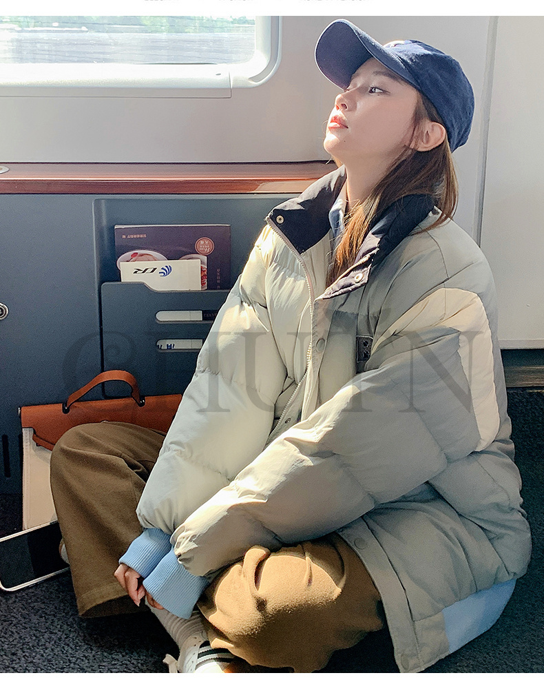 ダウンジャケット 中綿コート レディース 冬アウター ダウンコートレディースおしゃれ ショート丈 厚手 暖かいカジュアル 防寒コート 新作 韓国風 ダウンコート 