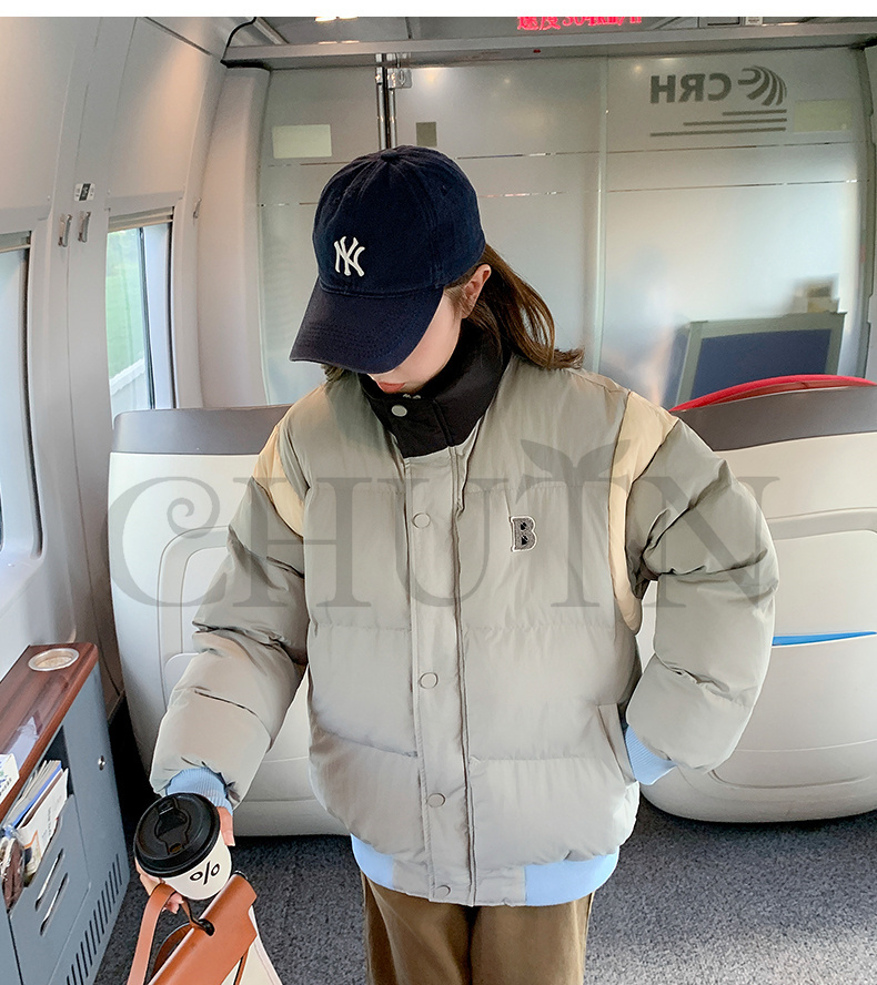 ダウンジャケット 中綿コート レディース 冬アウター ダウンコートレディースおしゃれ ショート丈 厚手 暖かいカジュアル 防寒コート 新作 韓国風 ダウンコート 