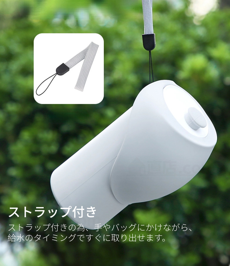 ペット用 給水ボトル 給水器 犬 猫 水飲み器 携帯用 水筒カップ ペット用品 散歩 携帯便利 水飲み ドッグ水飲みボトル 犬用水入れ 外出 ペット給水機 軽量 