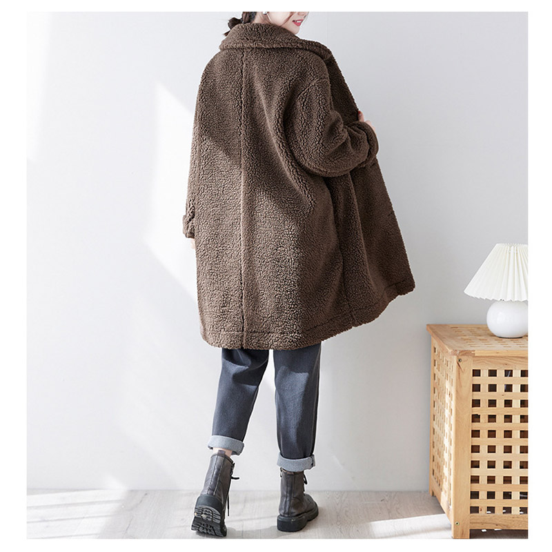 ボア ボアコート レデイース ボアブルゾン 防寒コート ロング丈 モコモコ きれいめ 暖かい 防寒 あったか 柔らかい カジュアル 秋冬 ゆったり防風 ふんわり 