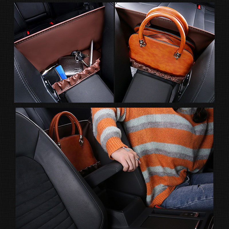 車内用ポケット 荷物収納 ポケット シートバッグ ドリンクホルダー ティッシュ 小物収納 多機能 収納 カー用品 便利グッズ内装 車用品 前部座席用 