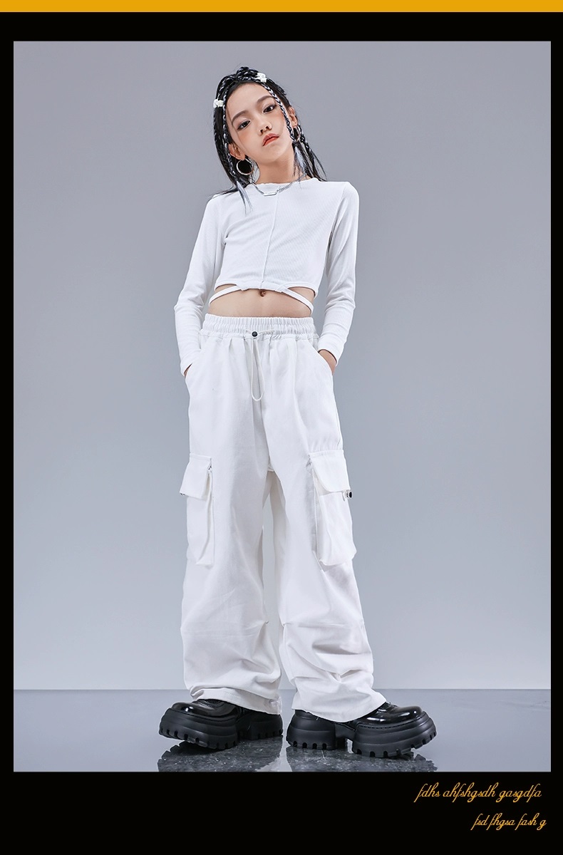 ダンス衣装 セットアップ ガールズ ヒップホップ ファッション K-POP 黒 デニムパンツ 韓国 デニム ダンスウェア ベスト ビスチェ 