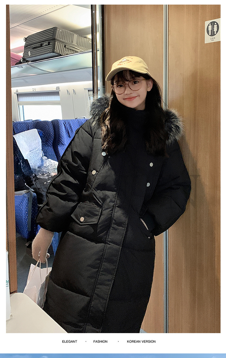 ロング丈ダウンコート ダウンジャケットロングレディース ダウンコートフードダウンコート スリット ?4L 大きいサイズ アウター 2023冬 ゆったり 暖かい黒 