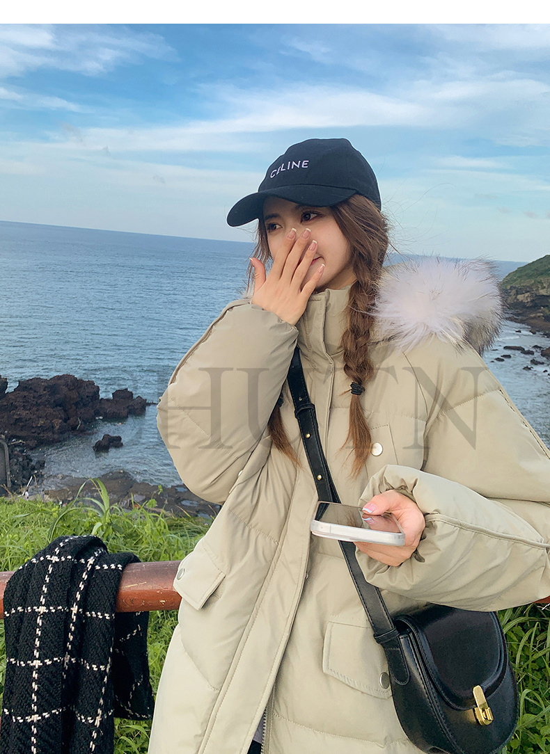 ロング丈ダウンコート ダウンジャケットロングレディース ダウンコートフードダウンコート スリット ?4L 大きいサイズ アウター 2023冬 ゆったり 暖かい黒 