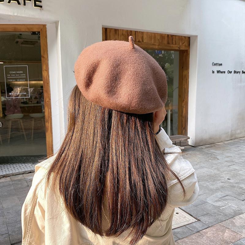 帽子 ベレー帽 レディース 秋冬 。 かわいい 小物 シンプル 大きいサイズ 秋 あったか 締め付けゼロ 定番 ベレー ゆったり ベーシック おしゃれ 秋冬 冬 
