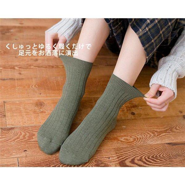 靴下 ソックス レディース 5足セット ソックス 新作 ル 大人 ストレッチ 脱げない シンプル 無地 スニーカー ミドル丈 
