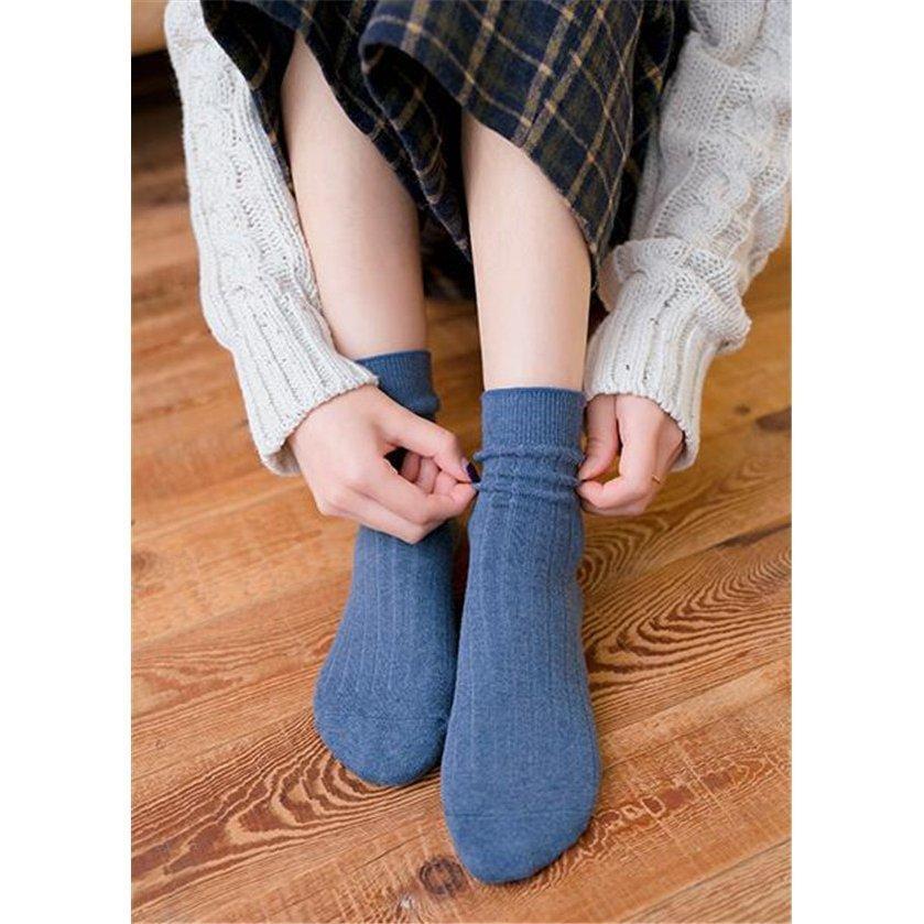 靴下 ソックス レディース 5足セット ソックス 新作 ル 大人 ストレッチ 脱げない シンプル 無地 スニーカー ミドル丈 