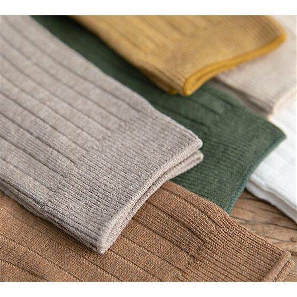 靴下 ソックス レディース 5足セット ソックス 新作 ル 大人 ストレッチ 脱げない シンプル 無地 スニーカー ミドル丈 