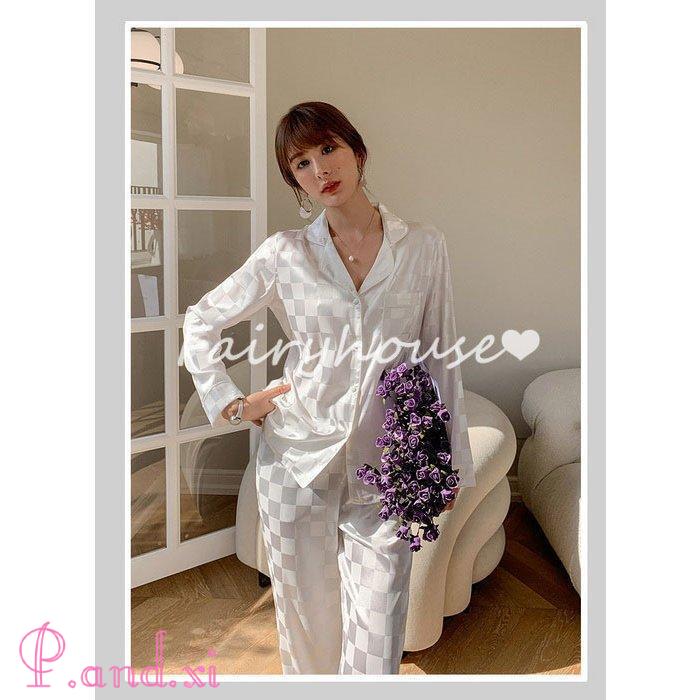 パジャマ ルームウェア レディース 秋冬 長袖 パジャマ レーヨンルームウェア ロングパンツ上下セット 前開き 可愛いパジャマ 寝巻き 部屋着 秋パジャマ 女性 