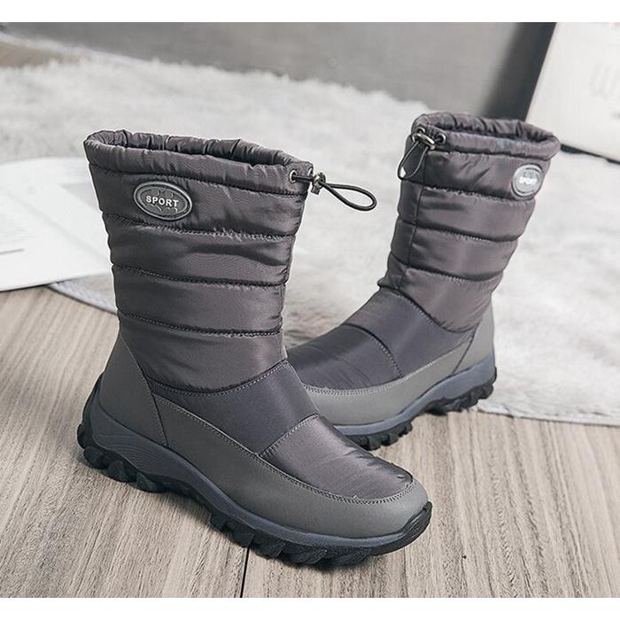 スノーブーツ レディース 防水 裏ボア 暖かい ドローコード付き ブーツ スノーブーツ 防水 スノーブーツ スノー防寒 防滑 